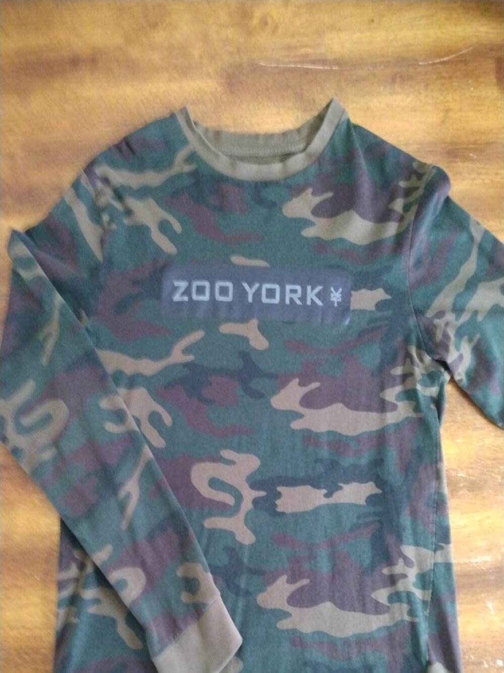ZOO YORK Camo Long Sleeve T shirt